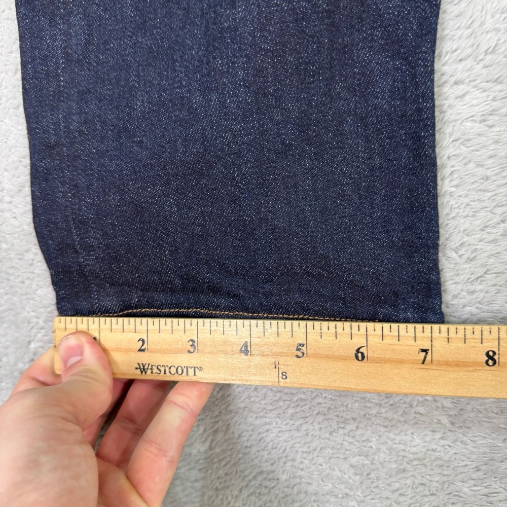 Zegna Recent Roccia Mens 36x25 Short Cashmere Slim Fit Denim Jeans Made in Italy - Picture 13 of 14